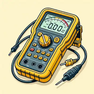 Image of generator electical test equipment